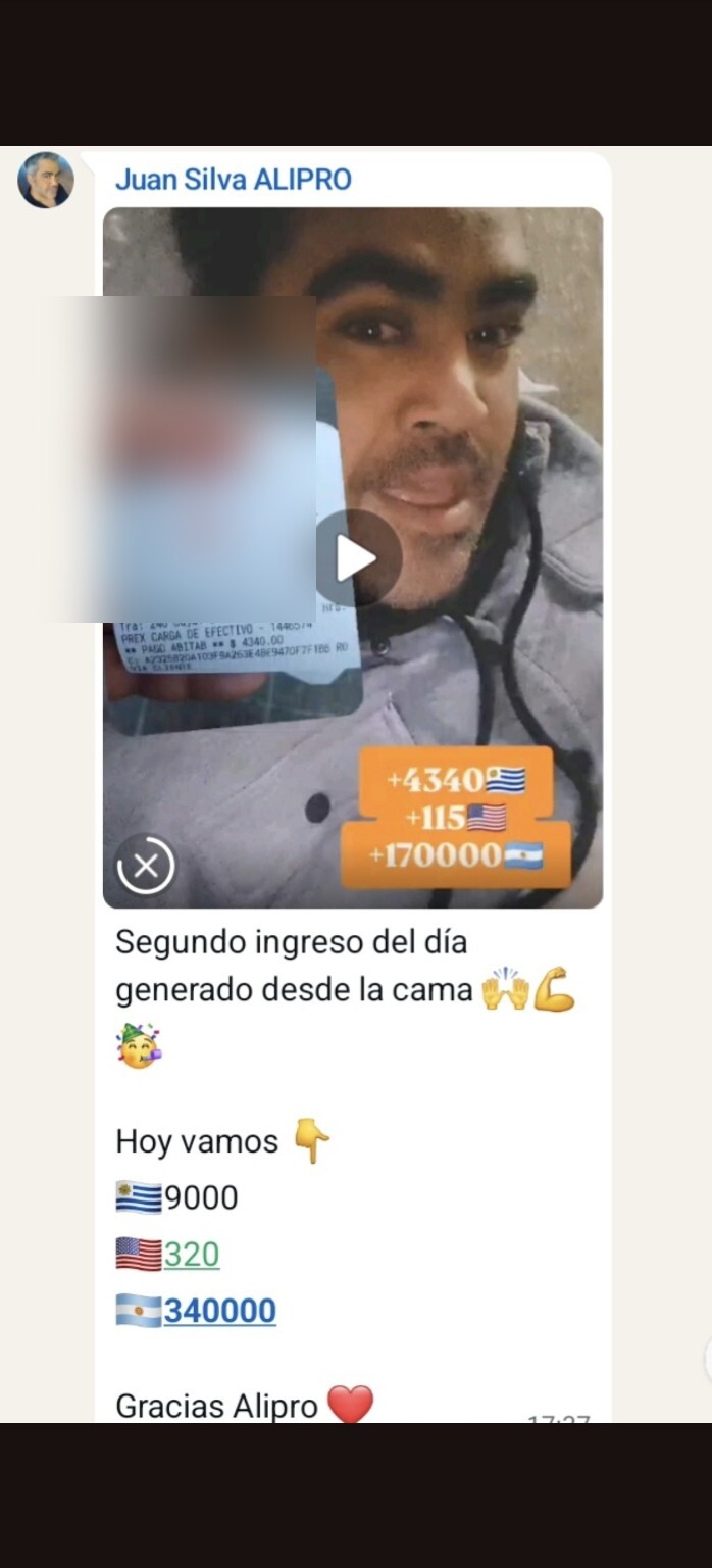 Resultado compartido por Juan Silva en la comunidad ALIPRO